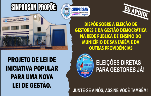 NOVA LEI DE GESTÃO DEMOCRÁTICA